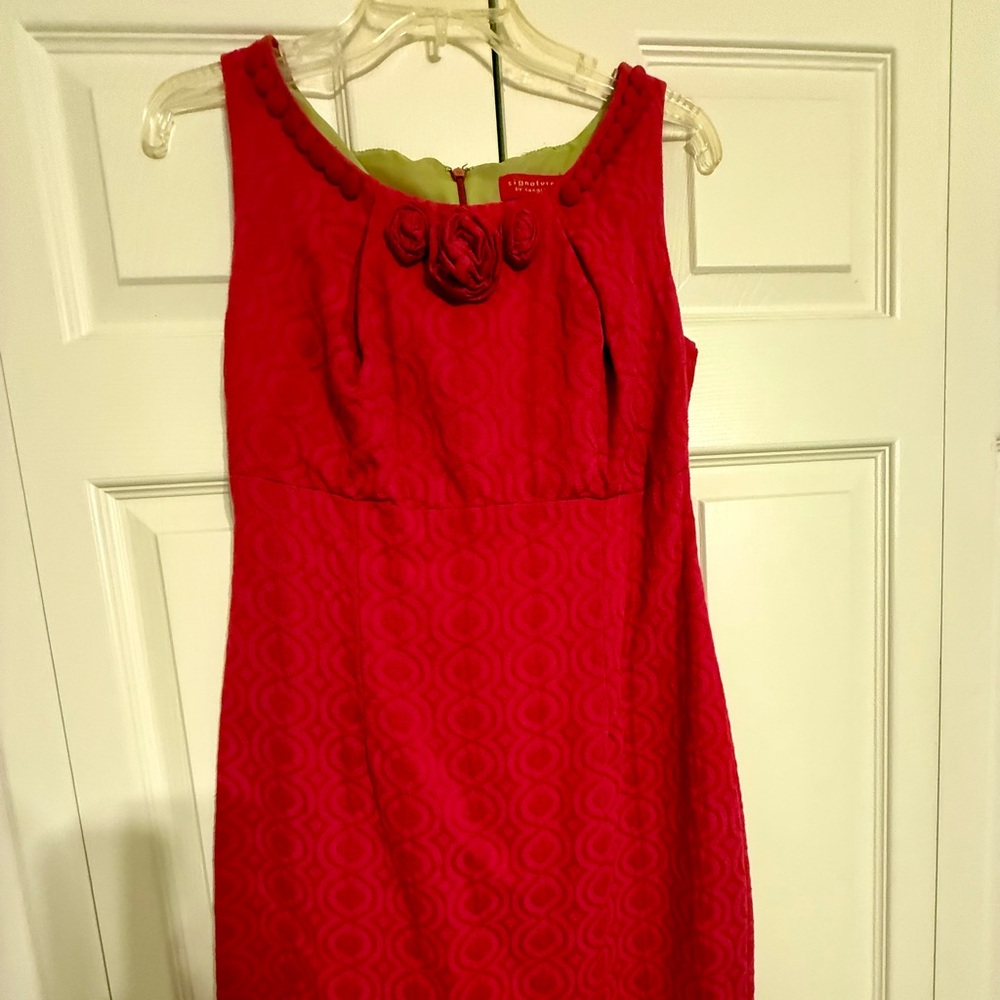 Elegant Red Women's Dress